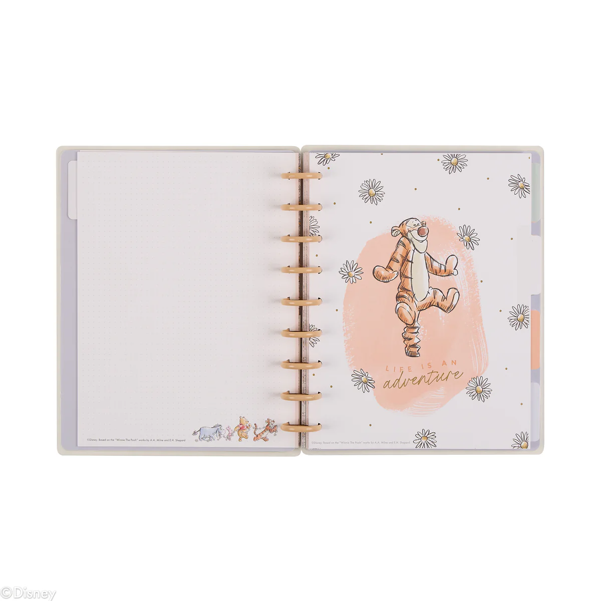Undated Disney Winnie the Pooh Customizable Baby Planner -  Classic Baby's First Year Layout - 12 Months - Image 35